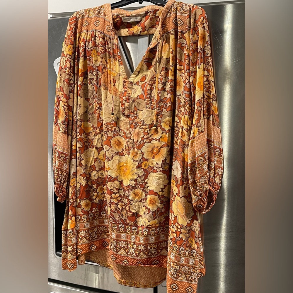 Spell & the Gypsy Vintage Amethyst Keyhole Tunic/Mini Dress